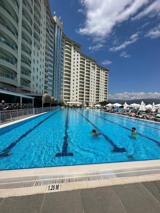 Alanya Gold City Hotel Main Building 3 Bedroom Apartment ภายนอก รูปภาพ